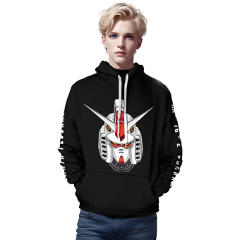 Anime Gundam Hoodie &#8211; 3D Print Pullover Hoodie