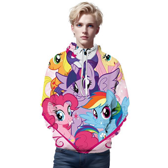My Little Pony Hoodies &#8211; Unisex 3D Print Casual Pullover Sweater