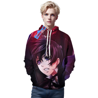 3D Printed Anime Hooded Pullover &#8211; Black Butler Hoodies