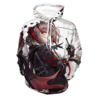 Arknights Hoodies &#8211; 3D Print Hooded Pullover Sweatshirt