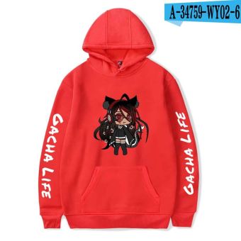 Cartoon Gacha Life Hoody Sweatshirt &#8211; Game Hoodies Pullovers