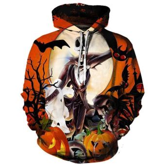 Christmas  The Nightmare Before Hoodies &#8211; Pullover Yellow Hoodie