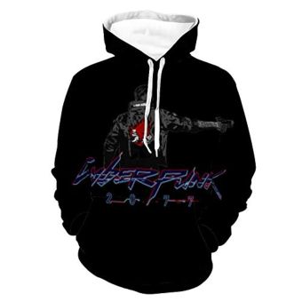 Cyberpunk 2077 Hoodie &#8211; 3D Print Hooded Pullover