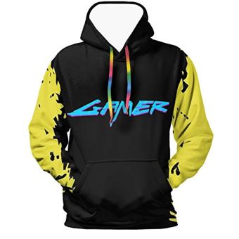 Cyberpunk 2077 Hoodie &#8211; 3D Print Hooded Pullover