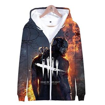 Dead by Daylight Hoodie &#8211; 3D Print Unisex Zipper Hooded Jacket