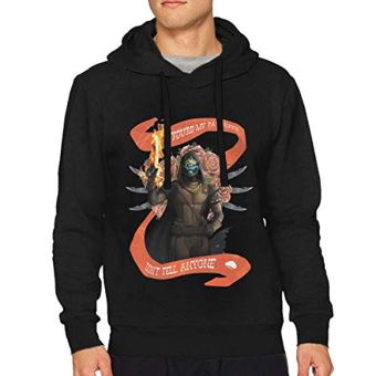 Destiny 2 Hoodies &#8211; Destiny 2 Forsaken Cayde 6 3D Print Black Pullover Drawstring Hoodie