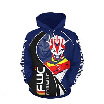 Destiny 2 Hoodies &#8211; Destiny 2 Forsaken Cayde 6 Colorful 3D Print Pullover Drawstring Hoodie