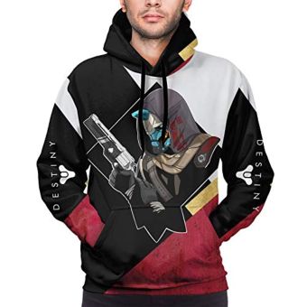 Destiny 2 Hoodies &#8211; Destiny 2 Forsaken Cayde 6 Colorful Pullover Drawstring Hoodie