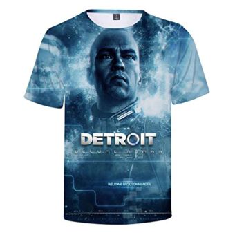 Detroit: Become Human T-shirt &#8211;  Fashion Pullover Short Sleeve Shirt