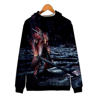 Devil May Cry Hoodie &#8211; 3D Print Pullover Gaming Hoodie
