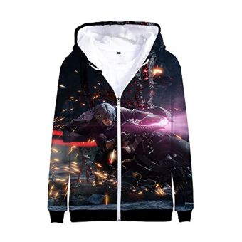 Devil May Cry Hoodie &#8211; 3D Print Zipper Gaming Hoodie
