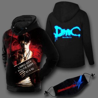 Devil May Cry Hoodies &#8211; Zip Up DMC Hoodie Coat