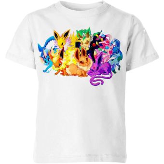 Snowy Wonderland Eevee Evolutions From DQS Shirt