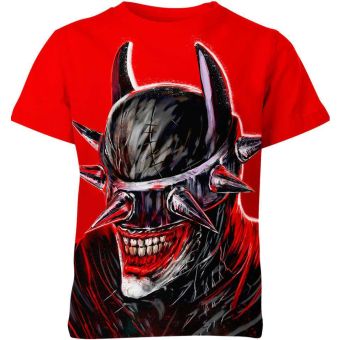 Embrace the Darkness: The Batman Who Laughs Robins Shirt - A Captivating Red Tee