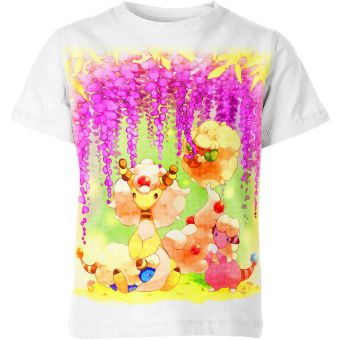 Electrifying Aura Ampharos From DQS Shirt