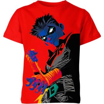 Be a Hero Like Robin - Red Robin From Batman Shirt - Robin: The brave and valiant hero