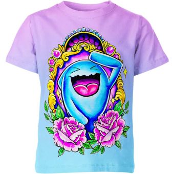 Wobbling Mystery Mysterious Purple and Blue Wobbuffet From DQS Shirt
