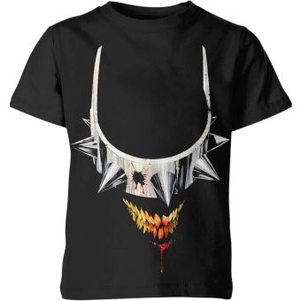 Twisted Wheels: The Batman Who Laughs Jokerized Batmobile Shirt - A Dark Black Tee