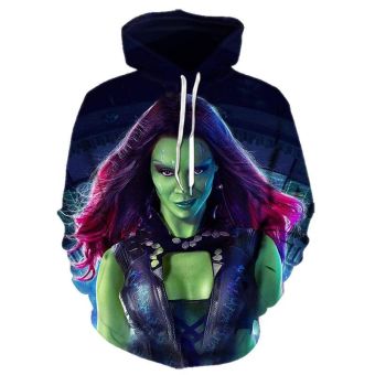Galaxy Guard Hoodie &#8211; 3D Anime Sweatshirt