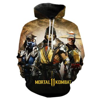 Game Mortal Kombat Hoodies &#8211; Unisex Kitana 3D Printed Sweatshirt
