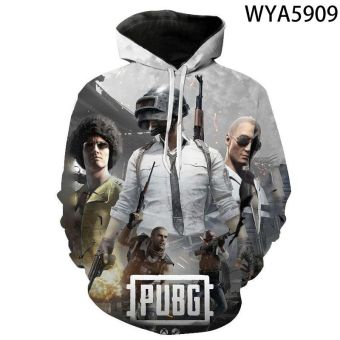 Game Playerunknown&#8217;s Battlegrounds PUBG 3D Print Men&#8217;s Hoodies