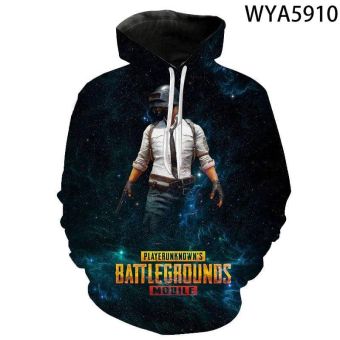 Game Playerunknown&#8217;s Battlegrounds PUBG 3D Print Men&#8217;s Hoodies