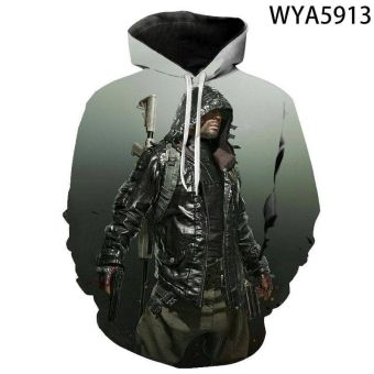 Game Playerunknown&#8217;s Battlegrounds PUBG 3D Print Men&#8217;s Hoodies