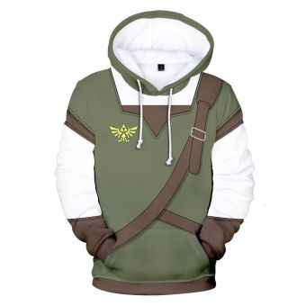 Game The Legend of Zelda 3D Print Hoodie &#8211; Casual Sweatshirts Streetwear