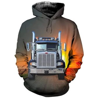 Pretty Brown Truck   Pattern Bitcoin Hoodie
