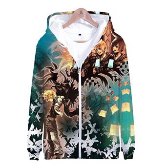 Kingdom Hearts Hooded Coat &#8211; 3D Print Zipper Gaming Hoodie