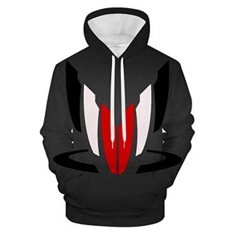 Mass Effect Hoodie &#8211; 3D Print Hooded Pullover Sweatshirt