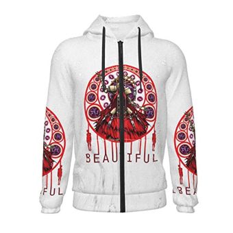 Nier Automata Hoodies &#8211; YoRHa No 2 Type B 2B 3D Print Zip Up Hooded Sweater for Teens