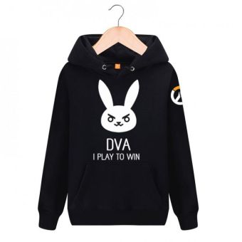 Overwatch D.va Hoodies &#8211; Pullover Black  Hoodie