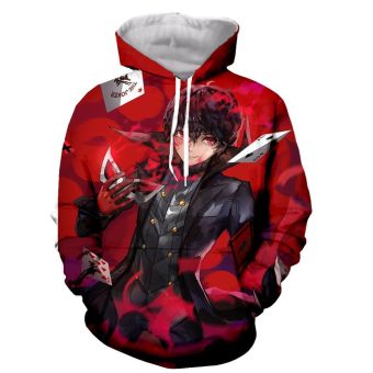 Persona 5 3D Print Fashion Pullover Hoodies