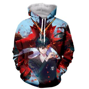 Persona 5 3D Print Fashion Pullover Hoodies