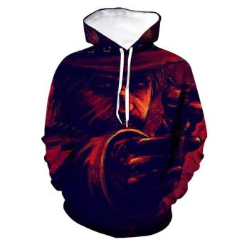 Red Dead Redemption 2 Hoodies &#8211; Game 3D Print Hooded Sweatshirt