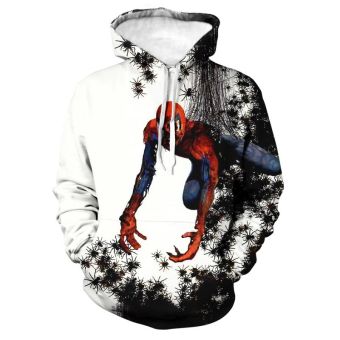 Spider-man 3D Printed Hoodies &#8211; Men Hooded Sweatshirts