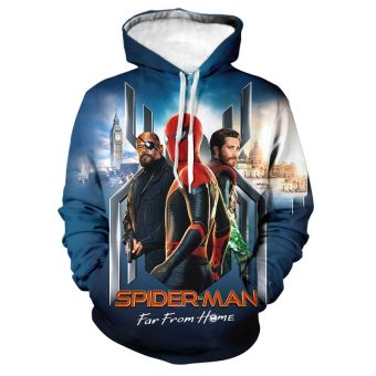Spider-man 3D Printed Hoodies &#8211; Men Hooded Sweatshirts