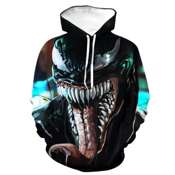 Spider-man Hoodies Alien Life Venom Monster 3D Hoodie for man/woman
