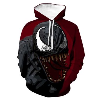 Spider-man Hoodies Alien Symbiotic Life Form Venom Monster 3D Hoodie for man/woman
