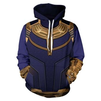 The Avengers Thanos 3D Print Fashion Hoodie