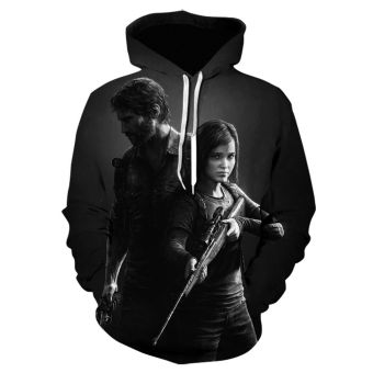 The Last Of Us 3D Print Hoodies &#8211; Game Sweatshirt Pullover