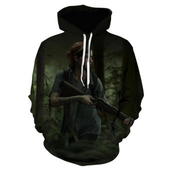 The Last Of Us 3D Print Hoodies &#8211; Game Sweatshirt Pullover
