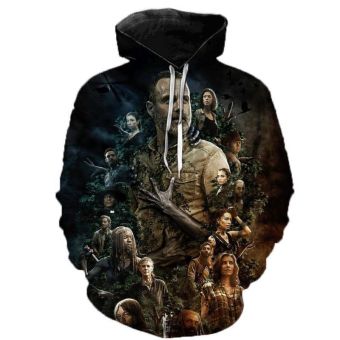 The Walking Dead 3D Printed Hoodie &#8211; Fashion Casual Sweatshirts Pullover