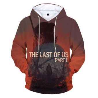 Unisex Game The Last of Us: Part II 3D Printed Hoodie Pullover