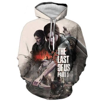 Unisex Game The Last of Us: Part II 3D Printed Hoodie Pullover