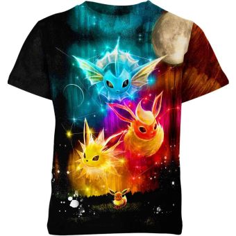 Mystic Midnight Eevee Evolutions From DQS Shirt