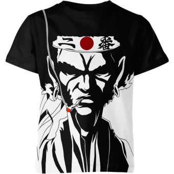 Afro Samurai Shirt - Black & White