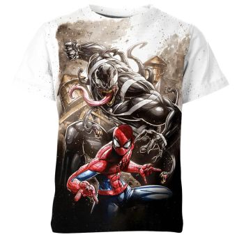 Heroic Showdown: Spidey vs Venom - Casual and Stylish Edition