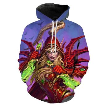 World Of Warcraft Hoodies &#8211; Game 3D Printed Streetwear Pullover